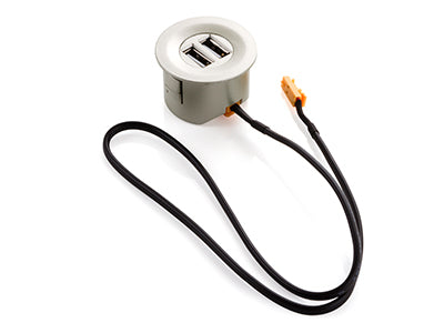 Twin USB Charger Socket 2 X 5V/1A