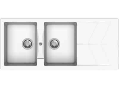 Carysil Jazz D200 - Double Bowl Single Drain Sink