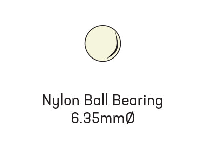 Nylon Ball Bearings for Glass Sliding Door System