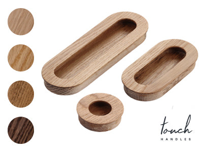 Cascade Recessed Timber Handle