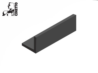 Cinetto Bottom Guide Track - Matt Black