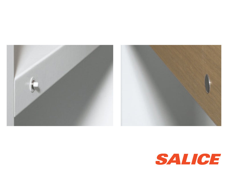 Salice Pacta Push-to-Open - S Strength - Titanium