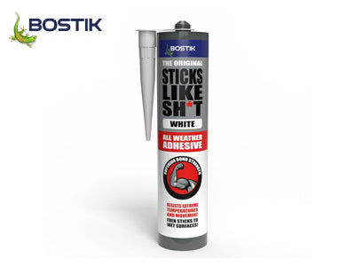 Bostik Sticks Like Sh*t 290ml Cartridge - White