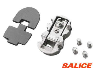 Salice Pacta Central Hinge - Titanium