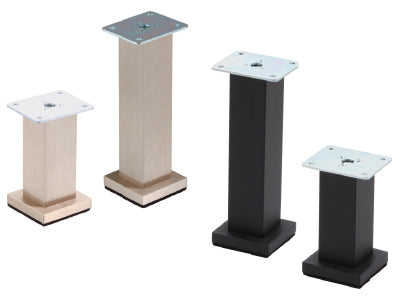 Aluminium Square Leg - Adjustable
