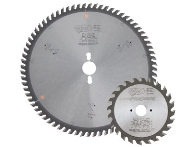 Opteco Alternate Bevel 72T Panel Saw and Scriber Blade Set