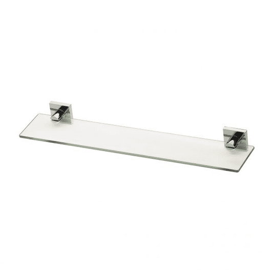 Phoenix Raddi Glass Shelf Square Plate Chrome - Reno Spares