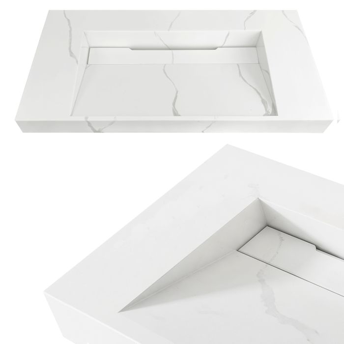 Otti Moonlight Wall Hung Basin 900x460