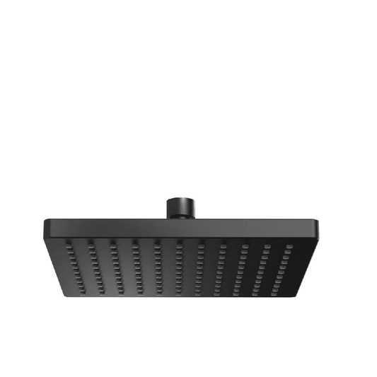 Phoenix Lexi Shower Rose 200MM Square Matte Black - Reno Spares