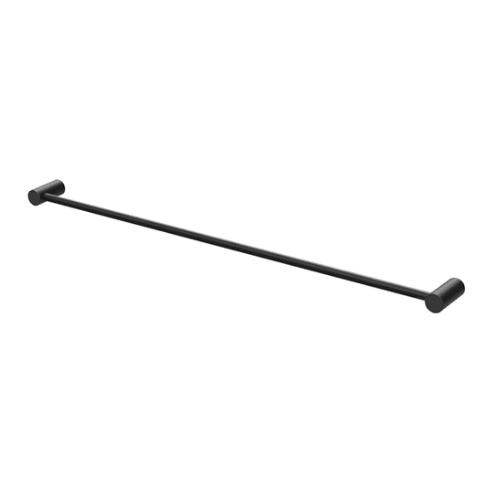 Phoenix Vivid Slimline Single Towel Rail 800MM Matte Black - Reno Spares