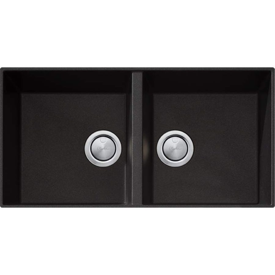Oliveri STBL1563U Santorini Double Bowl Sink