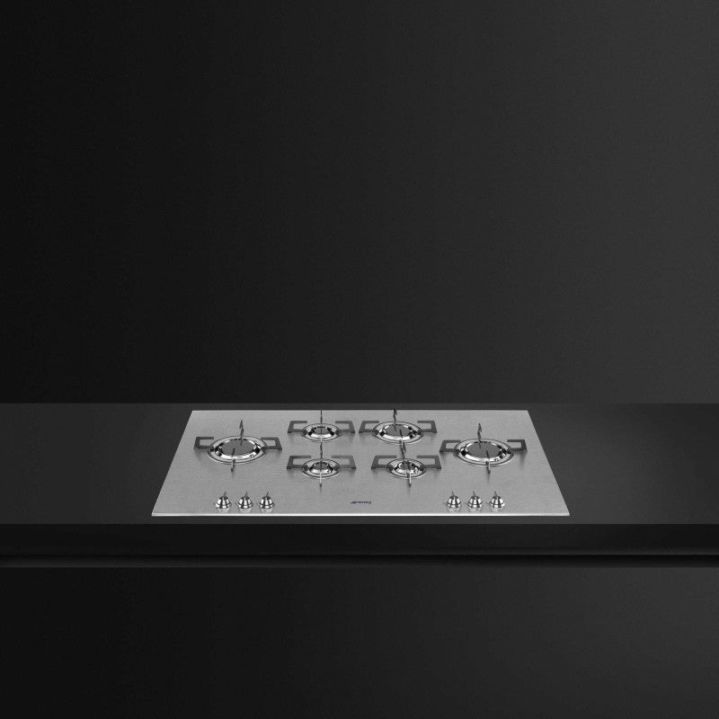 Smeg 100cm Linea Aesthetic Gas Cooktop Stainless Steel PXL6106AU