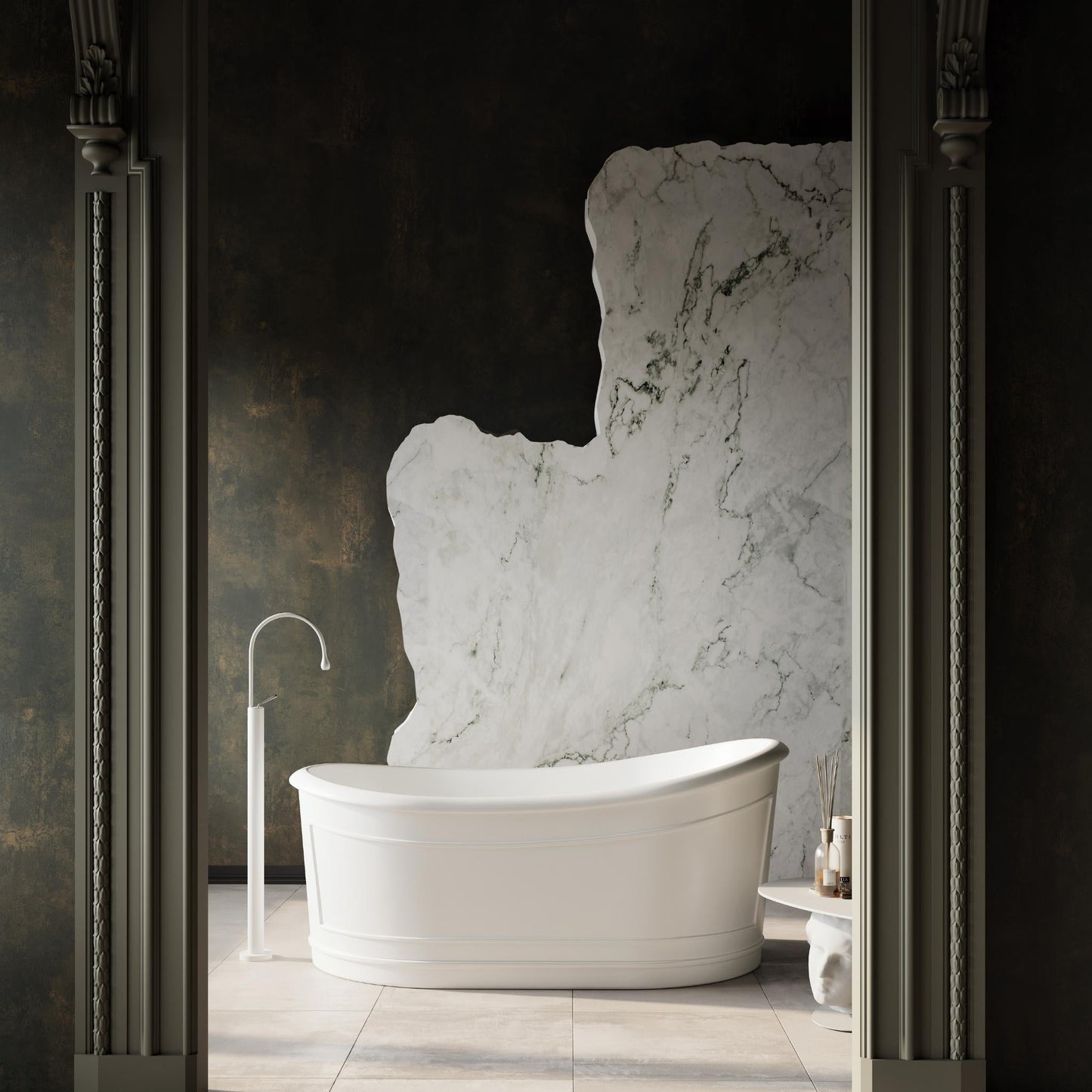 BELBAGNO RITZ FREESTANDING BATHTUB  1676MM