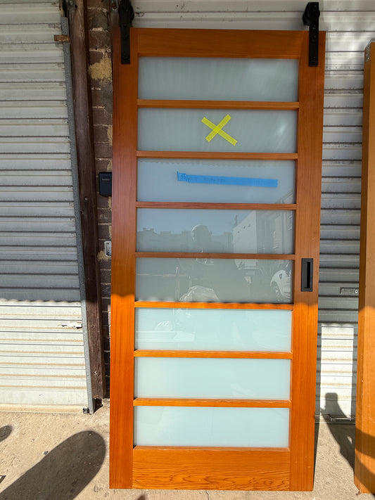 Timber Door - Style 3 with Rails