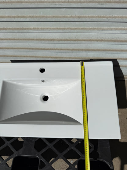 Vanity Ceramic Top - White