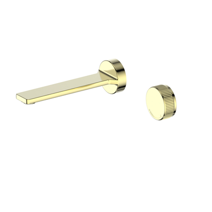 Greens Venza Two Hole Wall Mounted Basin Mixer Pvd