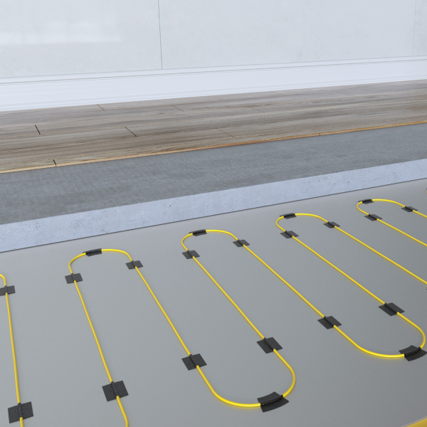Thermowire Underfloor Heating System Kits w/Dual Thermostat