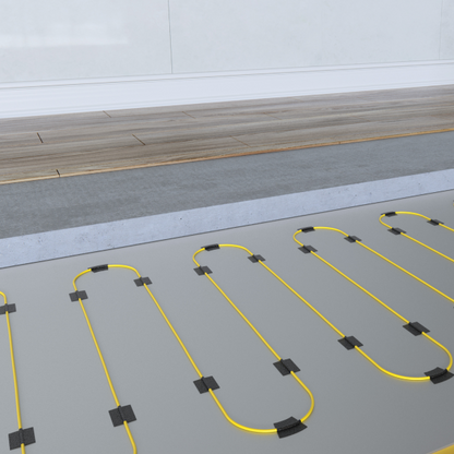 Thermowire Underfloor Heating System Kits w/Dual Thermostat
