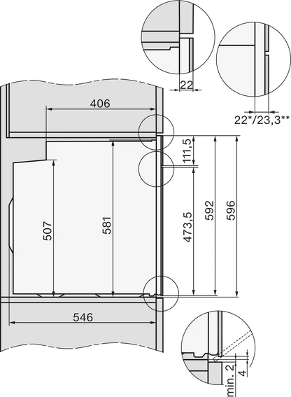 Miele | Built-in multifunction oven H 2756 B PerfectClean
