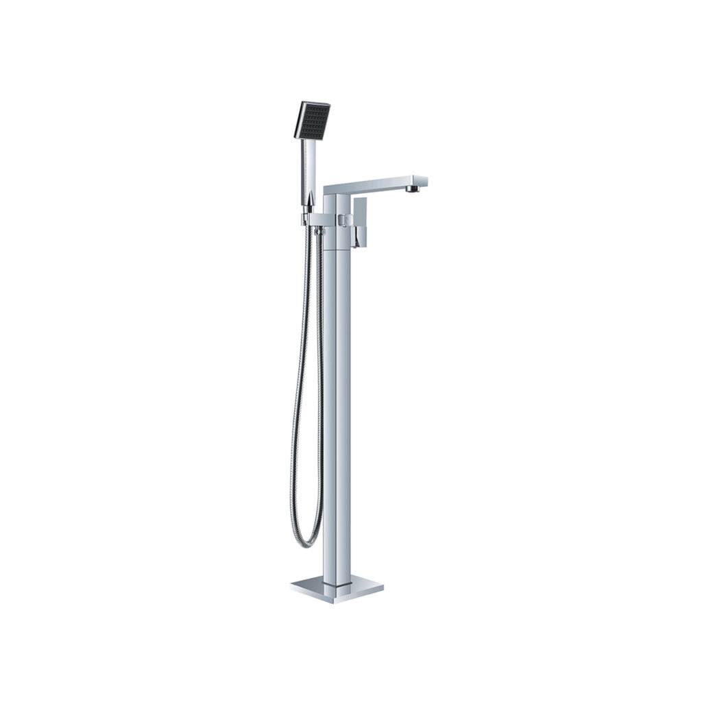 Nero Freestanding Bath Filler With Hand Shower