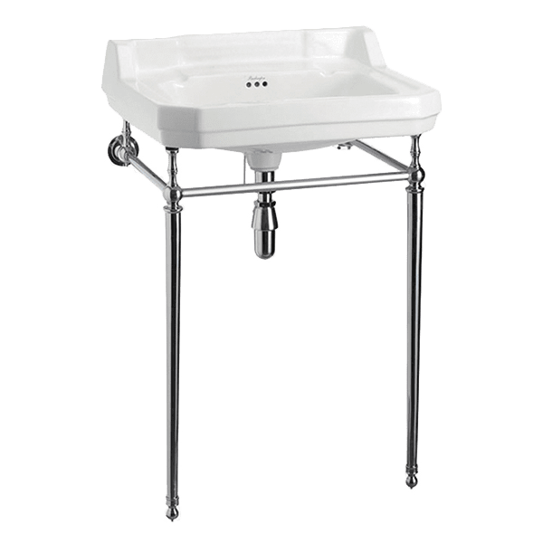 Edwardian 61cm Basin & Stand 1TH