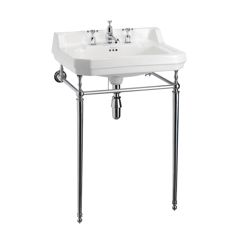 Edwardian 61cm Basin & Stand 3TH