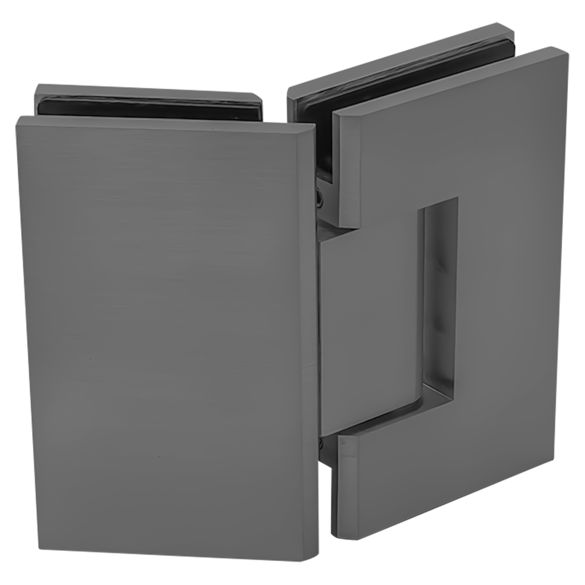 Frameless Fittings - VI.H135 - Brushed Bronze