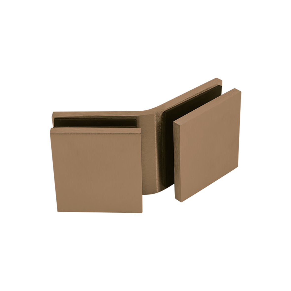 Frameless Fittings - VI.CBG135 - Brushed Bronze