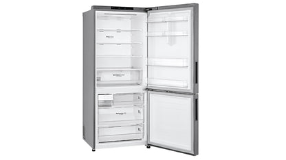 LG 420L Bottom Mount Fridge with Door Cooling - Dark Graphite - Reno Spares