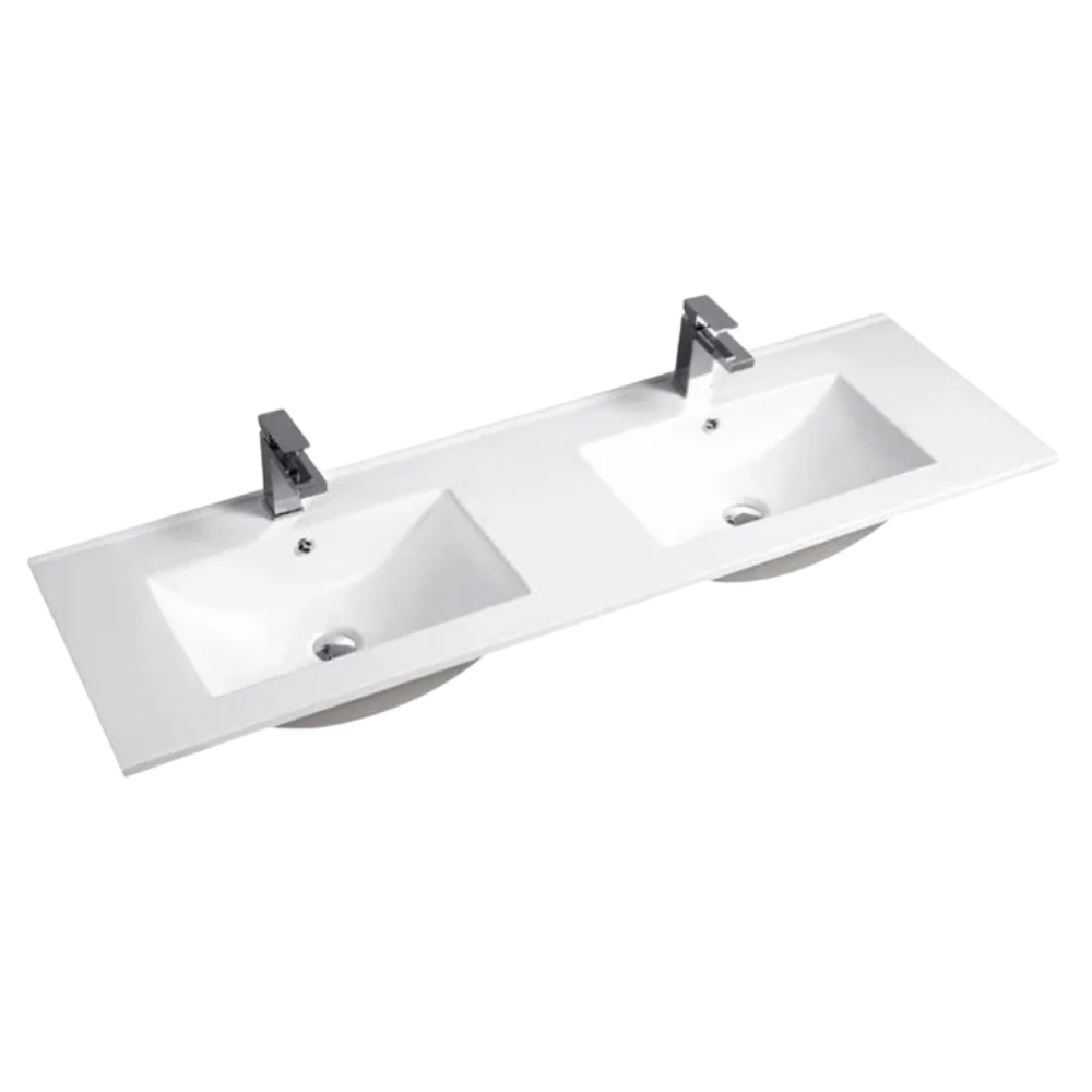 Otti Marlo 1500mm Matte Black Wall Hung Vanity