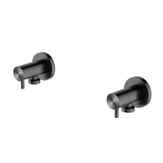 Nero X Plus NR262109dGM Gun Metal Washing Machine Tap Set