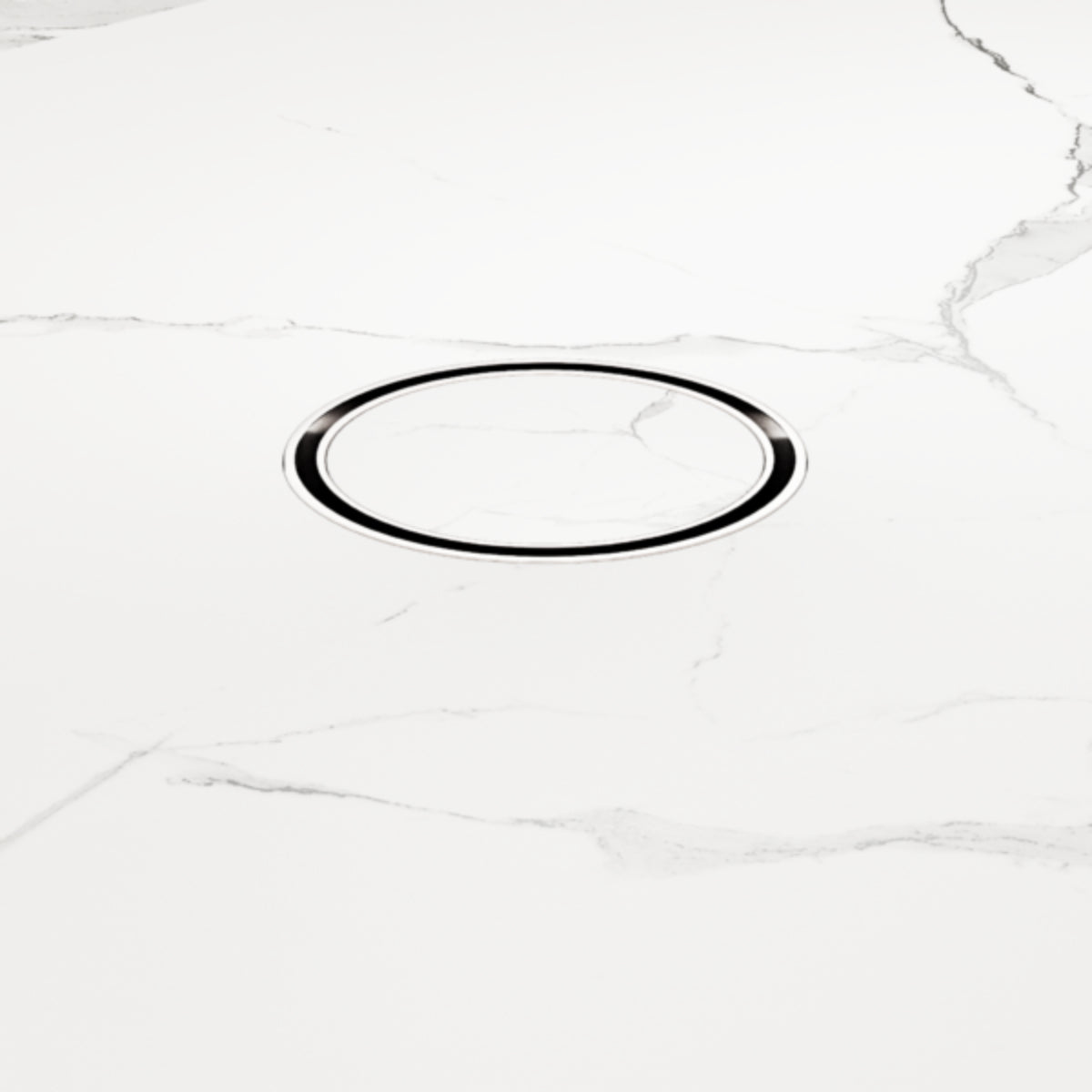 Nero Round Tile Insert 100mm  NRFW003CH