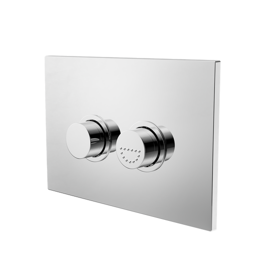Nero Mecca Care Raised Disabled Care Pneumatic Flush Buttons Plate DDA Compliant