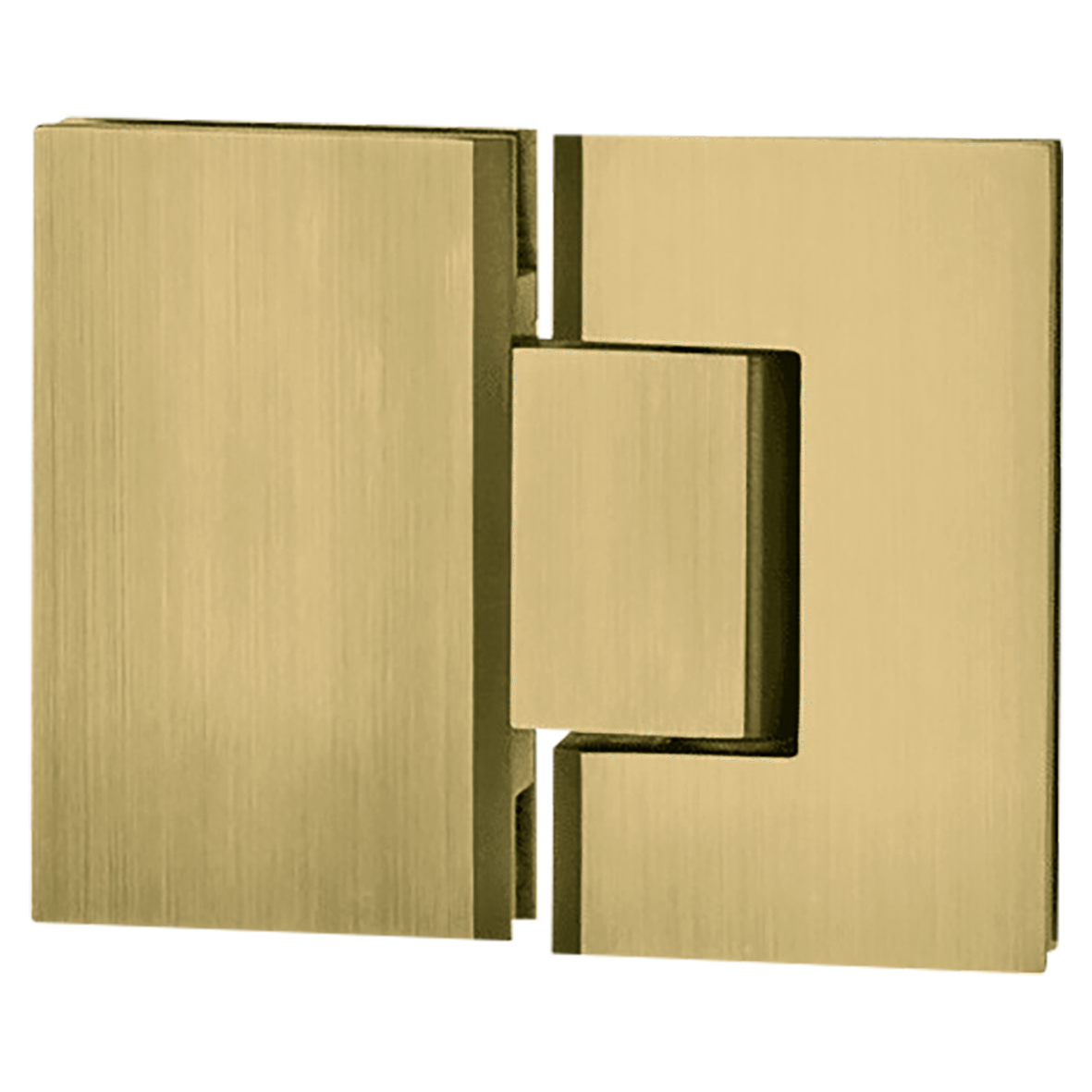 Frameless Fittings - VI.H180 - Brushed Bronze
