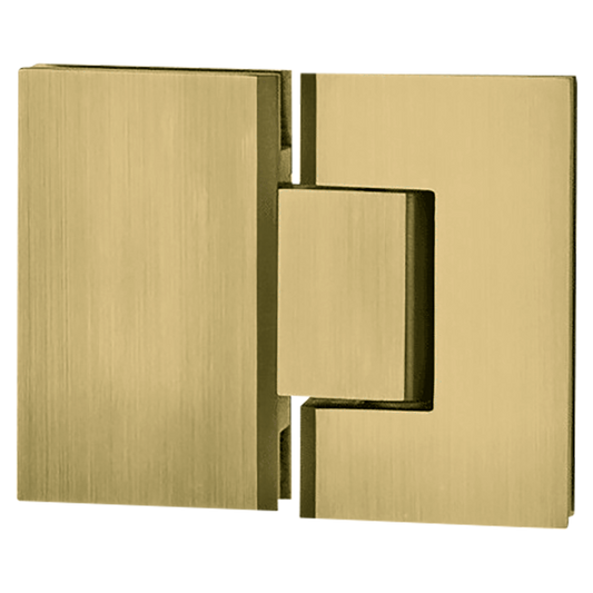 Frameless Fittings - VI.H180 - Brushed Brass
