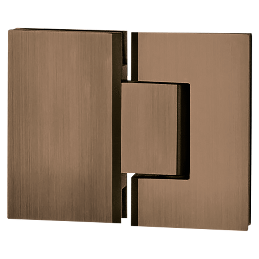 Frameless Fittings - VI.H180 - Brushed Bronze