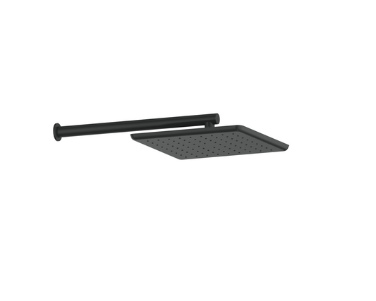 Skyla Wall Shower - Matte Black
