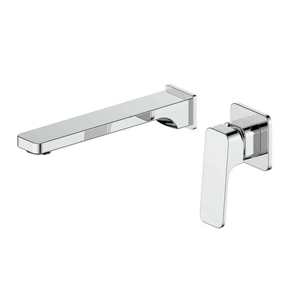 Swept Wall Basin Mixer Set (Multiple Finish Options)