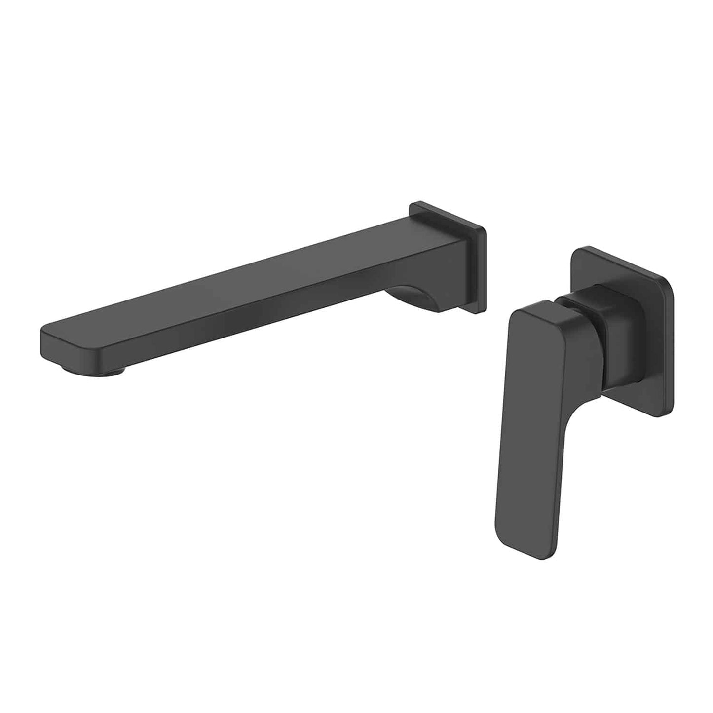 Swept Wall Basin Mixer Set (Multiple Finish Options)