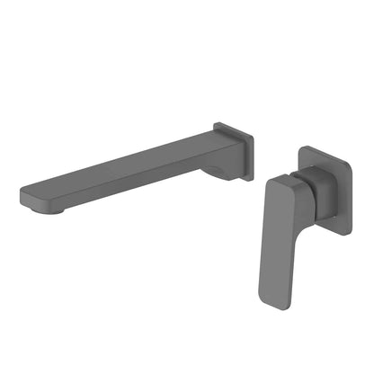 Swept Wall Basin Mixer Set (Multiple Finish Options)
