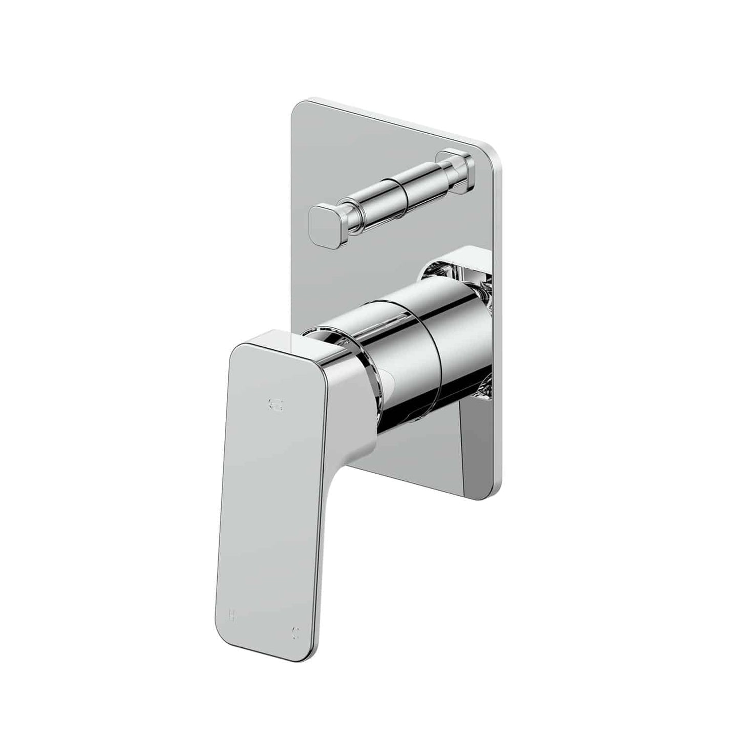 Swept Wall Mixer with Diverter (Multiple Finish Options)