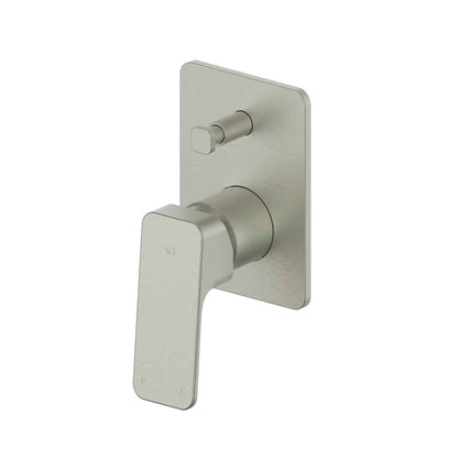 Swept Wall Mixer with Diverter (Multiple Finish Options)
