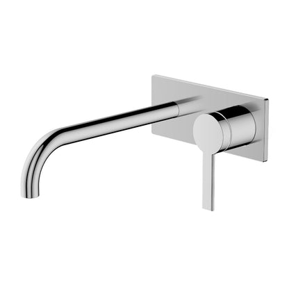 Optima Wall Basin Mixer W/ Faceplate