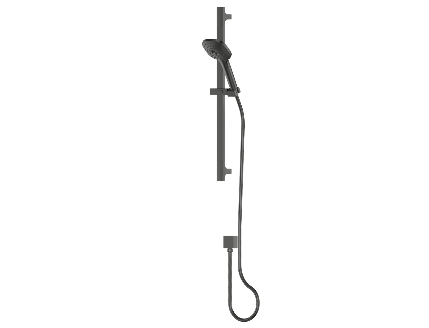 Corban Rail Shower - Pvd Gunmetal