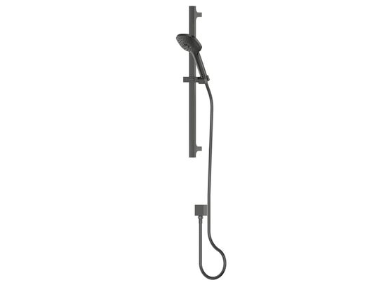 Corban Rail Shower - Pvd Gunmetal