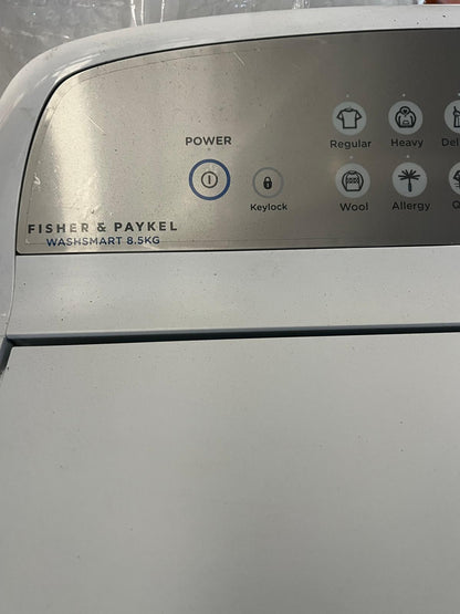 Near New Fisher & Paykel WA8560G1 8.5kg Top Load Washing Machine – Quality Used | Tested & Cleaned | Reno Spares