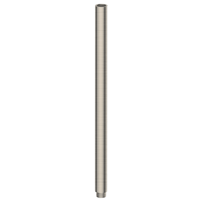Brass 400mm Round Dropper - Brushed Nickel