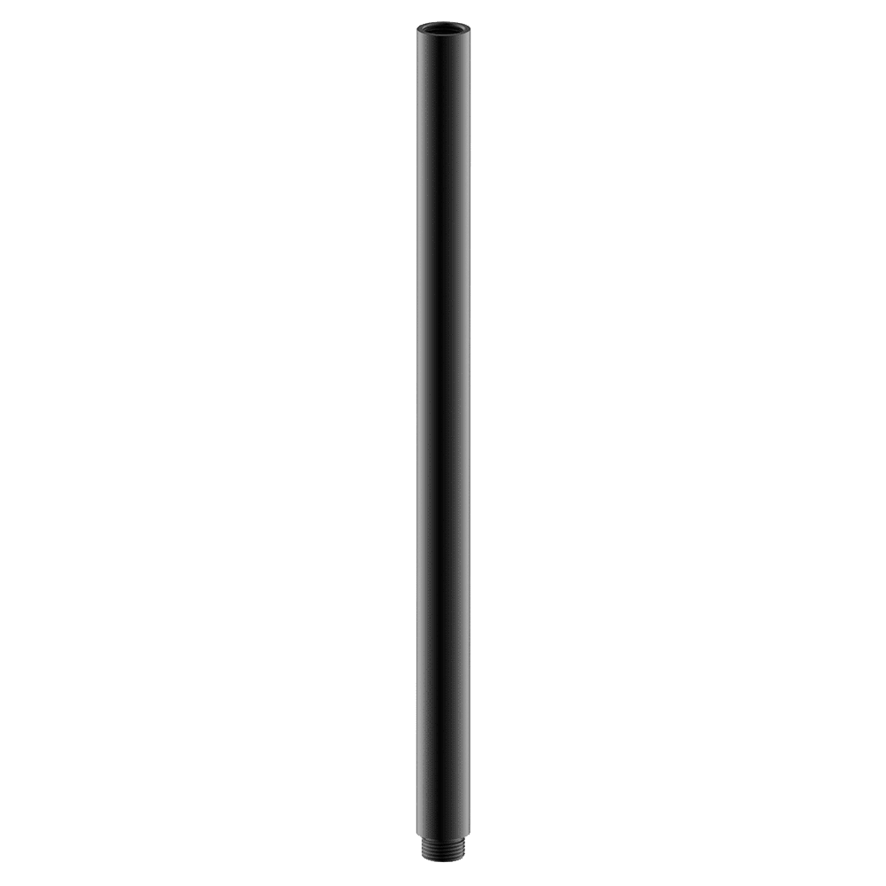 Brass 400mm Round Dropper - Black