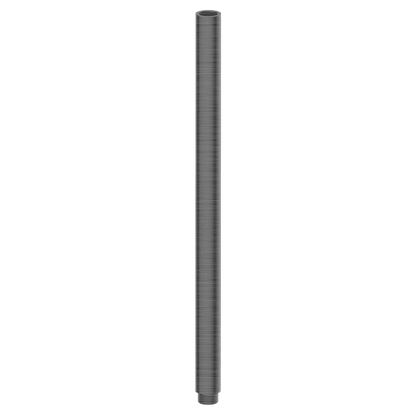 Brass 400mm Round Dropper - Gun Metal