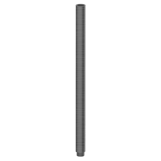 Brass 400mm Round Dropper - Gun Metal